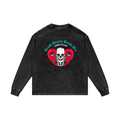 Shadowflex Heartbreak Acid Wash Long Sleeve T-Shirt